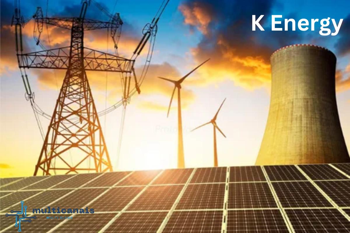 Illustration of K Energy’s eco-friendly power solutions driving sustainable energy for advanced tech industries