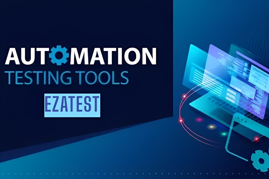 Dashboard view showing Ezatest automated test execution results with pass/fail metrics, helping QA teams monitor software quality.